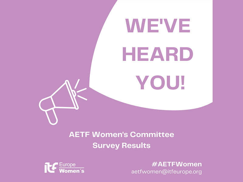 Survey by the AETF Women Committee: results thumbnail