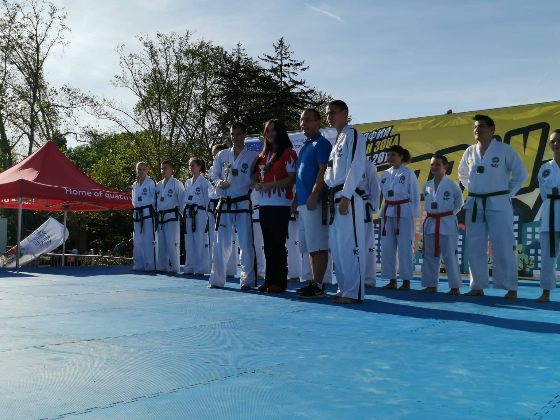 Taekwon-Do in Sofia Urban Zone Sport 2019 #1