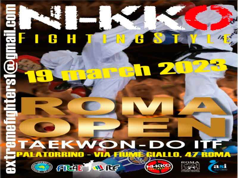 6th NI-KKO Roma Open Taekwon-Do ITF thumbnail